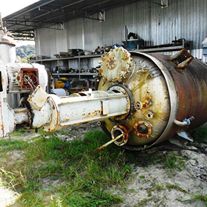 Ref.: 0186 - Reator encamisado em aço inox 304 3.800 litros